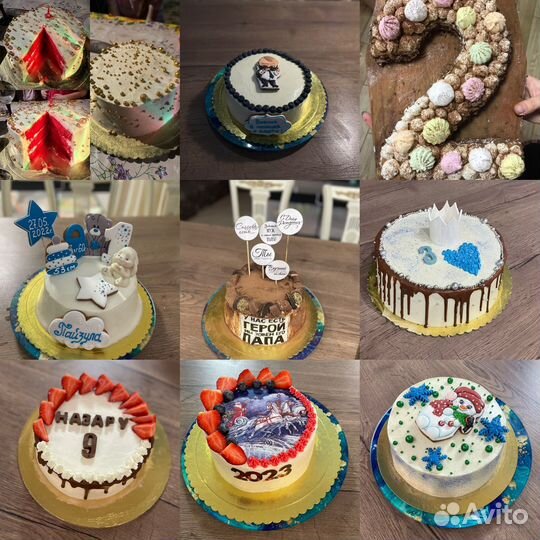 Торты домашние на заказ