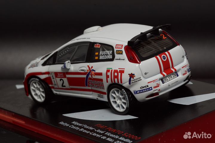 Fiat Punto S2000 Rally 1:43