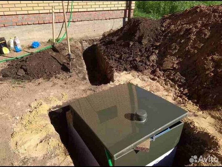 Септик монтаж септиков