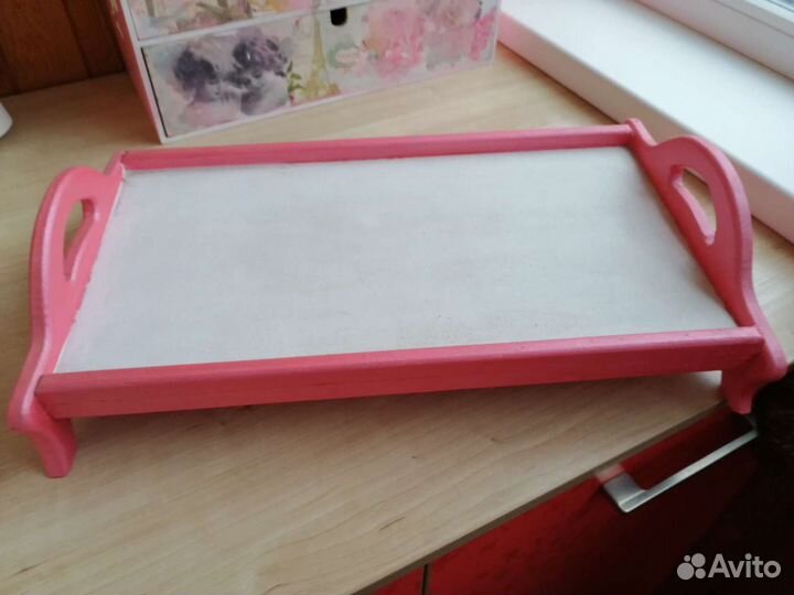 Поднос деревянный