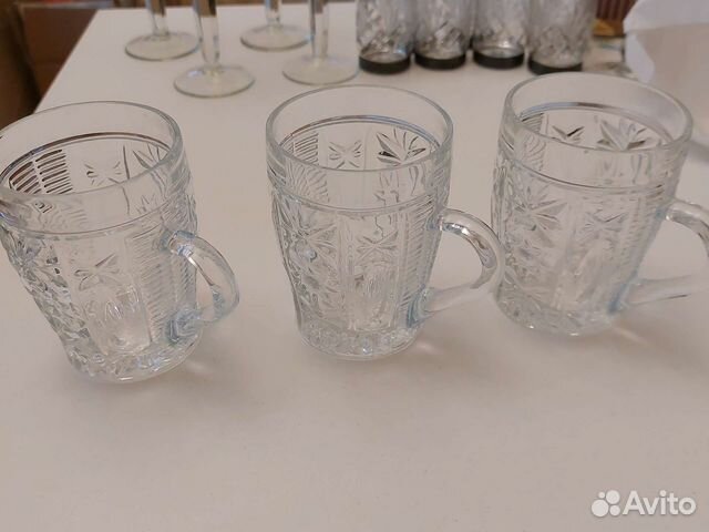 Кружечки хрустальные СССР