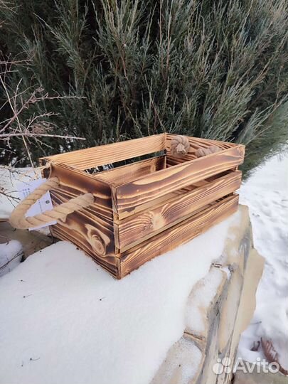 Деревянный ящик