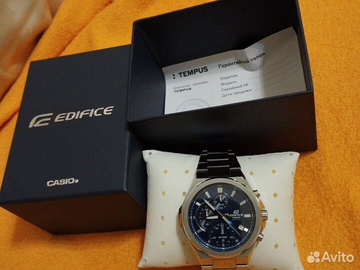 Часы Casio Edifice EFB 700d-2a.Sapphire