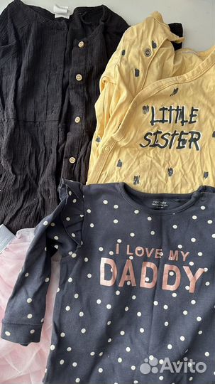 Вещи на девочку 80-86