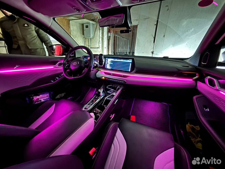 Подсветка салона авто + установка