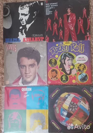 Виниловые пластинки зарубежные