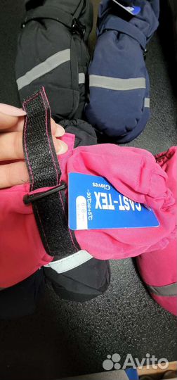 Варежки зимние для мальчиков, девочек