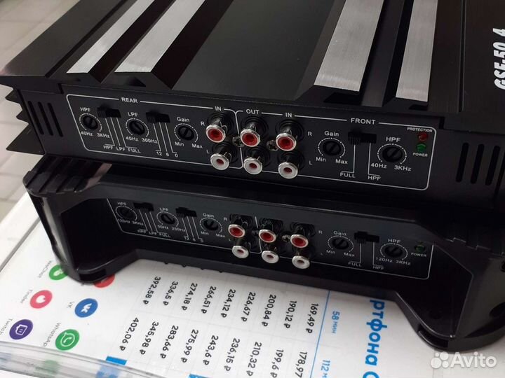 Автомобильный усилитель 4 канала Pioneer 3000 watt