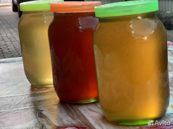 Свежий мед липы, акации, майский, разнотравие2023