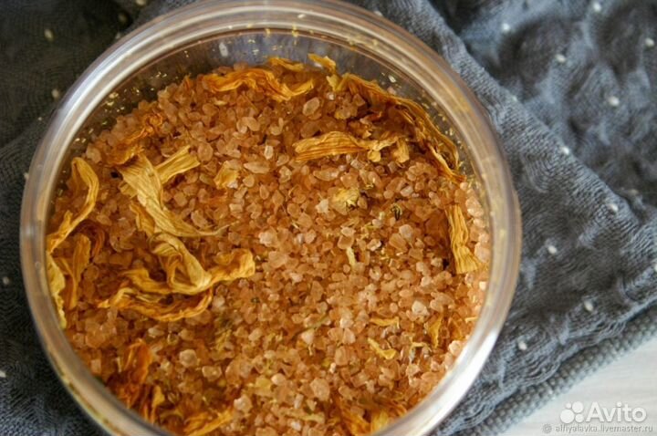 Соль для ванны Натуральная косметика