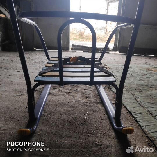 Детские зимние санки