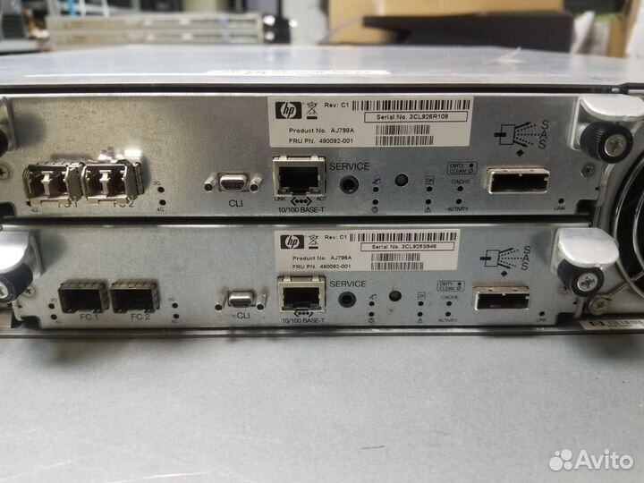 Дисковая полка HP 2324fc 24 диска SFF AJ798A