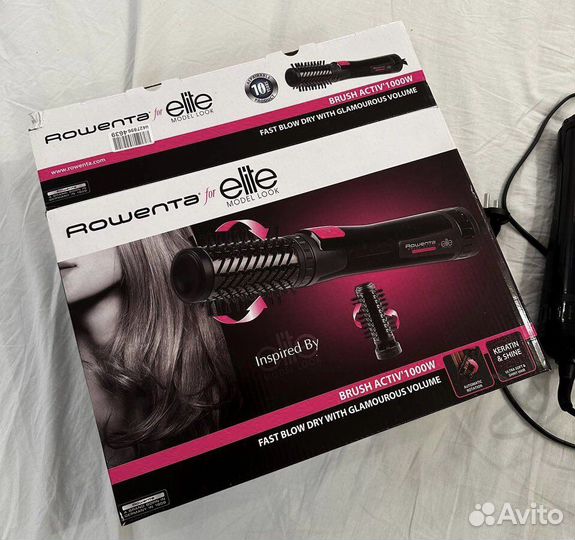 Фен-щетка Rowenta Brush Activ Elite Model CF9522F0