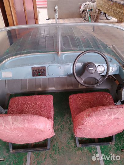 Катер мотор телега