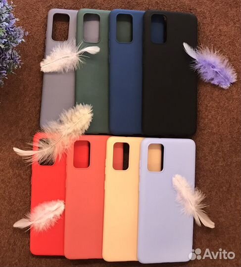 Чехол силиконовый Samsung S20 plus
