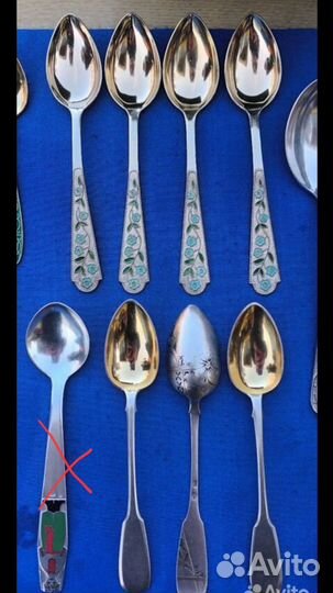 Ложка серебро СССР