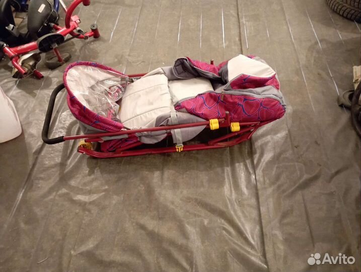 Детские зимние санки