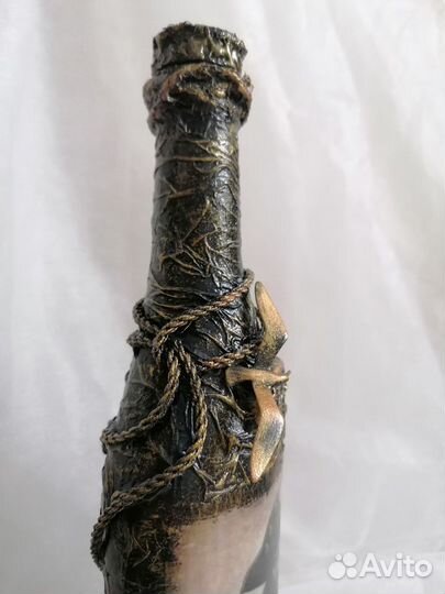 Бутылка ручная работа