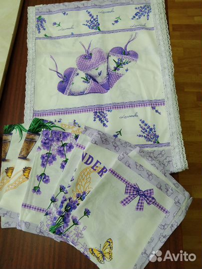 Комплект столового белья. Лён