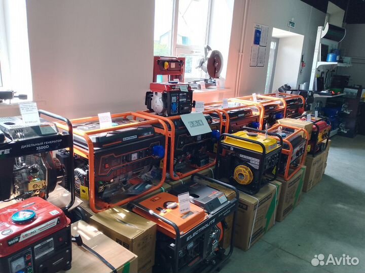 Генераторы 2-9 кВт /Доставка/Гарантия/Рассрочка