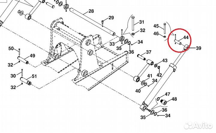 Палец 801/02066 YG technology (Турция)