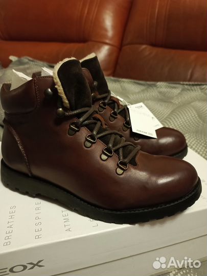 Ботинки Geox 39 новые кожа