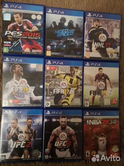 Игры на PS4/ps5. Авито доставка