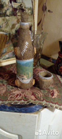 Бутылка подарочная СССР