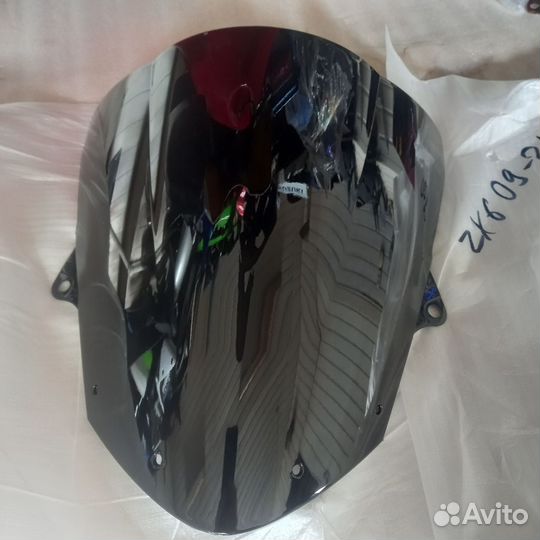 Стекло ветровое Kawasaki ZX6R 09-21