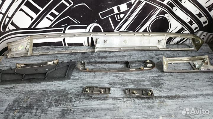 Комплект деревянных накладок торпеды BMW 7 E65