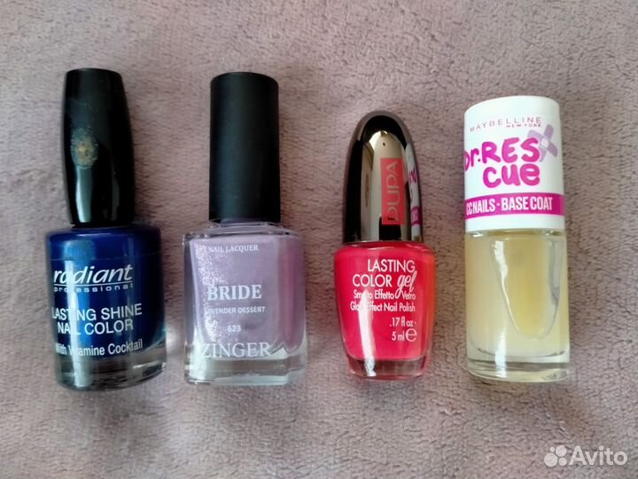 Лак для ногтей пакетом