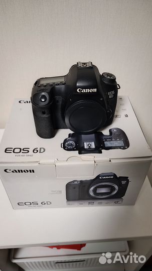 Зеркальный фотоаппарат canon 6d