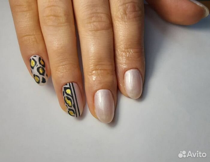 Маникюр,гель-лак, наращивание ногтей, педикюр, бро