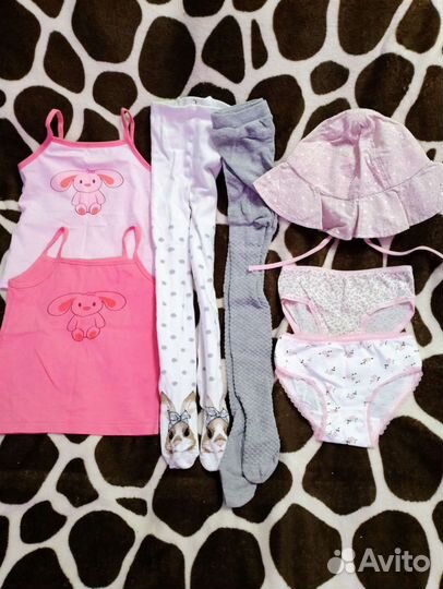 Вещи пакетом на девочку 3-5 лет