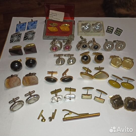 Винтажные запонки