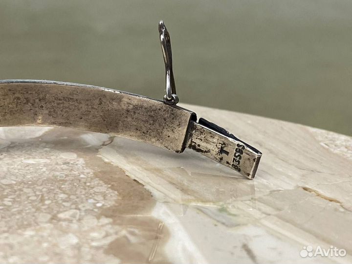 Винтажный браслет. Серебро