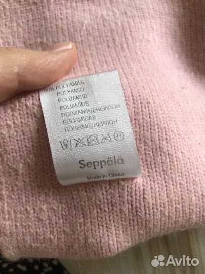 Шапка розовая seppala