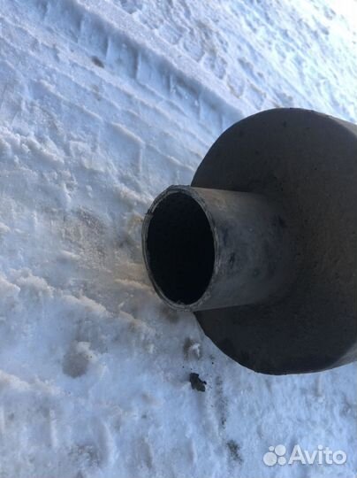 Глушитель прямоточный