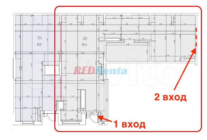 Продам торговое помещение, 163.4 м²