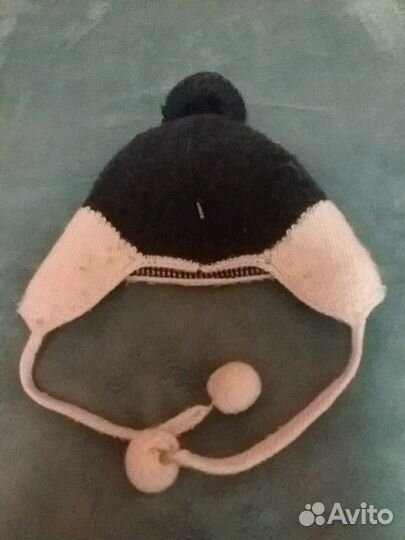 Шапка зимняя для мальчика 1-2 года