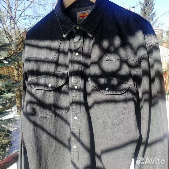 Джинсовая рубашка вестерн Big John (Made in Japan)