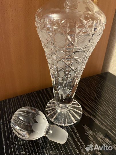 Штофы и графины-хрусталь