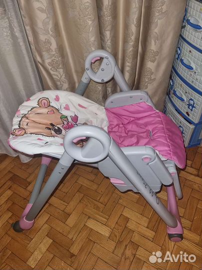 Детский стульчик для кормления chicco