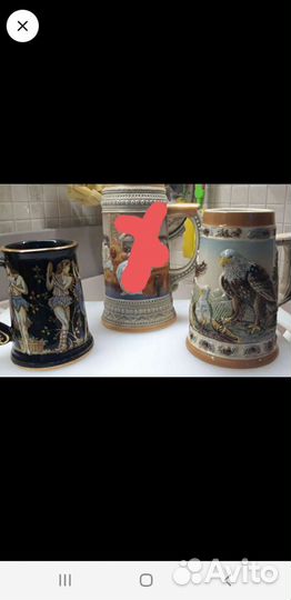 Кружки пивные, коллекционные