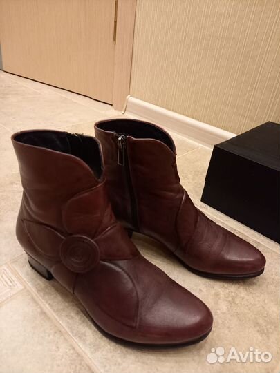 Ботинки натуральная кожа 37 размер