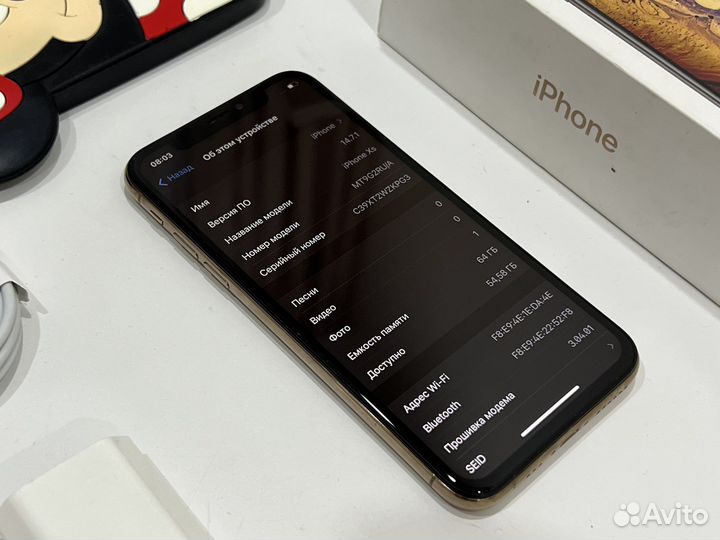 iPhone Xs, 64 ГБ