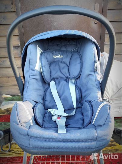 Коляска inglesina 2 в 1 с автокреслом