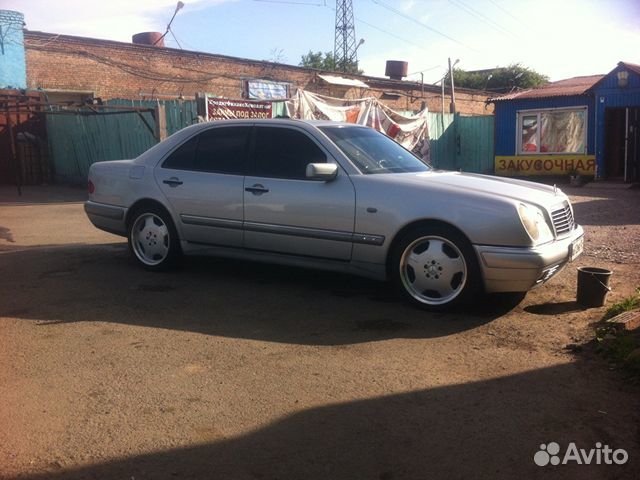 Пороги Mercedes-Benz E-Class W210 AMG - Style