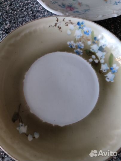 Старинные блюдца Лимож