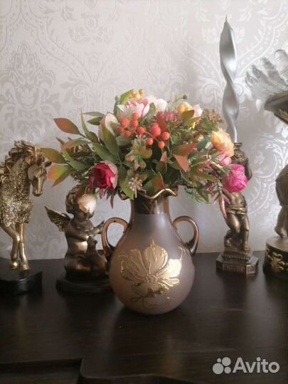 Ваза. Богемское стекло